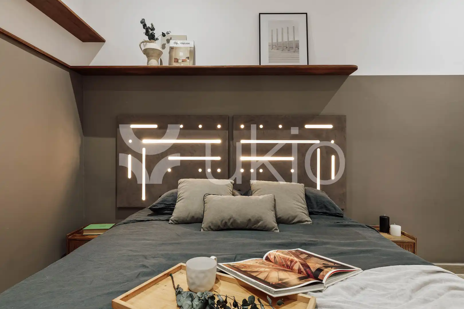 Bedroom of Apartments for rent in Barcelona  with Air Conditioner, Heating and Terrace