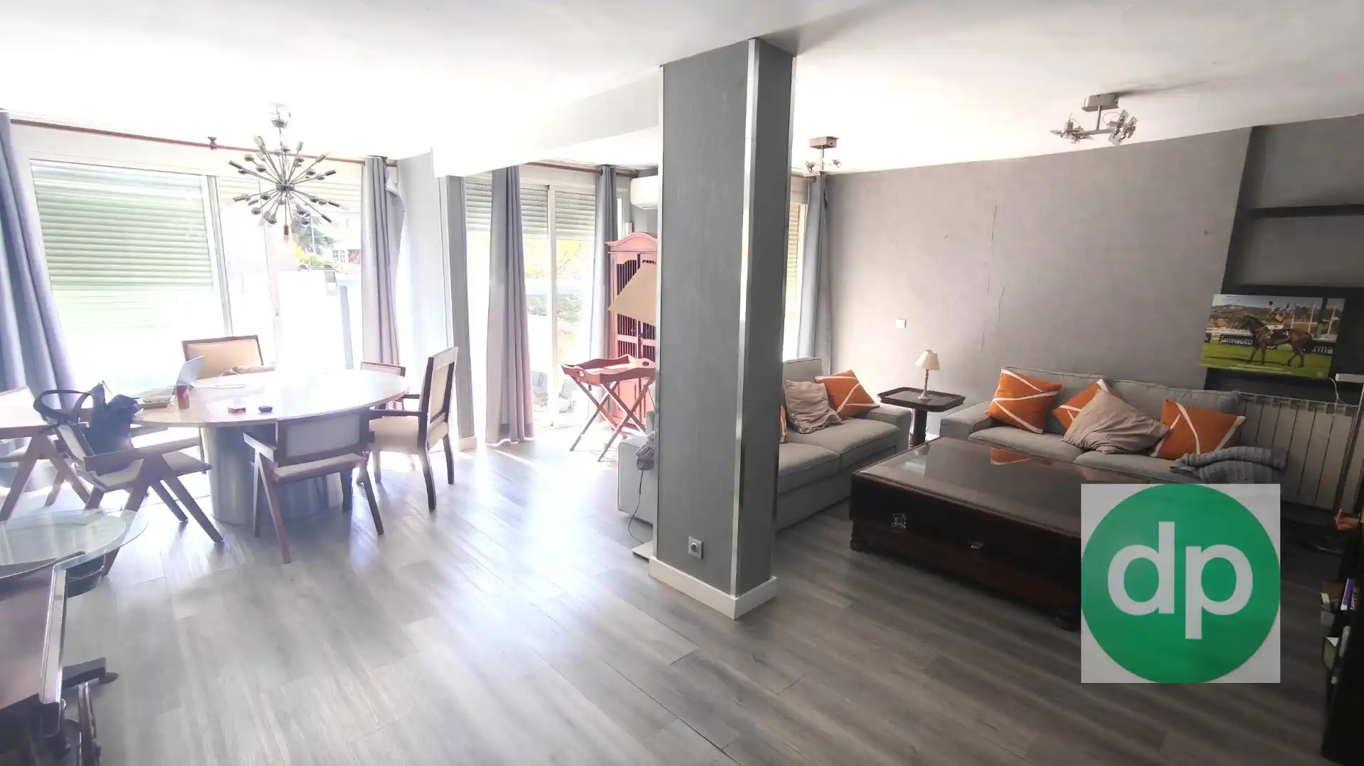 Living room of Detached homes for sale in Pozuelo de Alarcón  with Air Conditioner and Heating