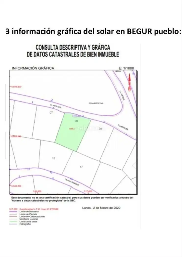 Terreny residencial en venda a Carrer de Iolanda de Cruilles 4A, imagen 5