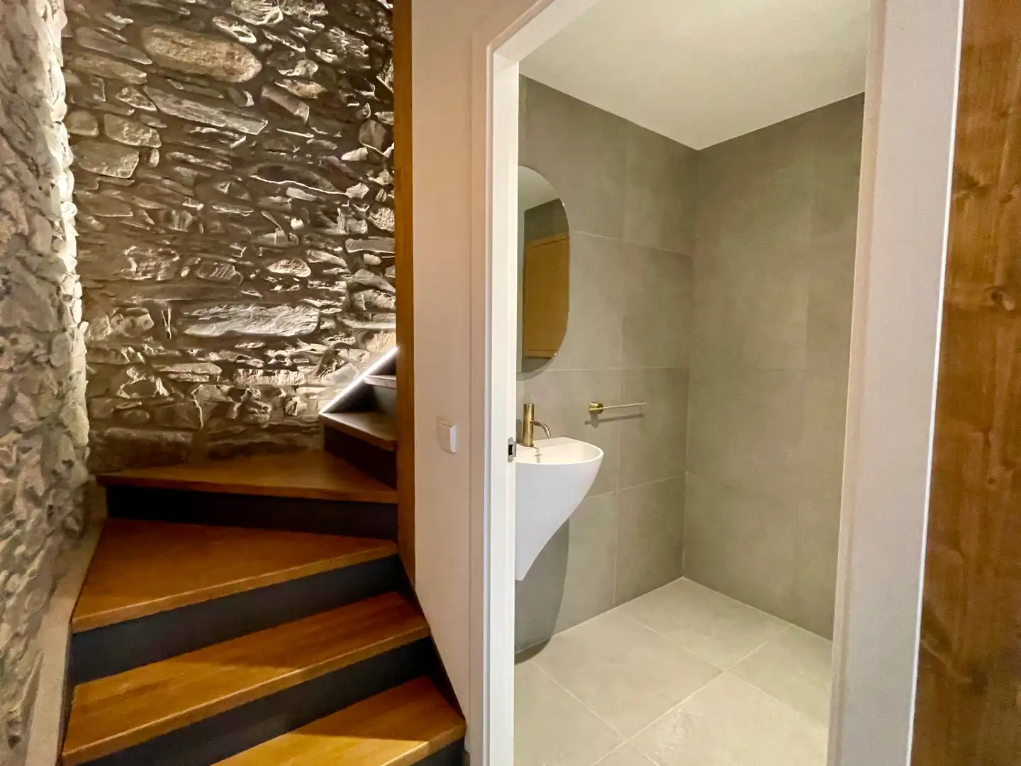 Baño de Finca rústica en venta en Setcases con Calefacción, Parquet y Trastero