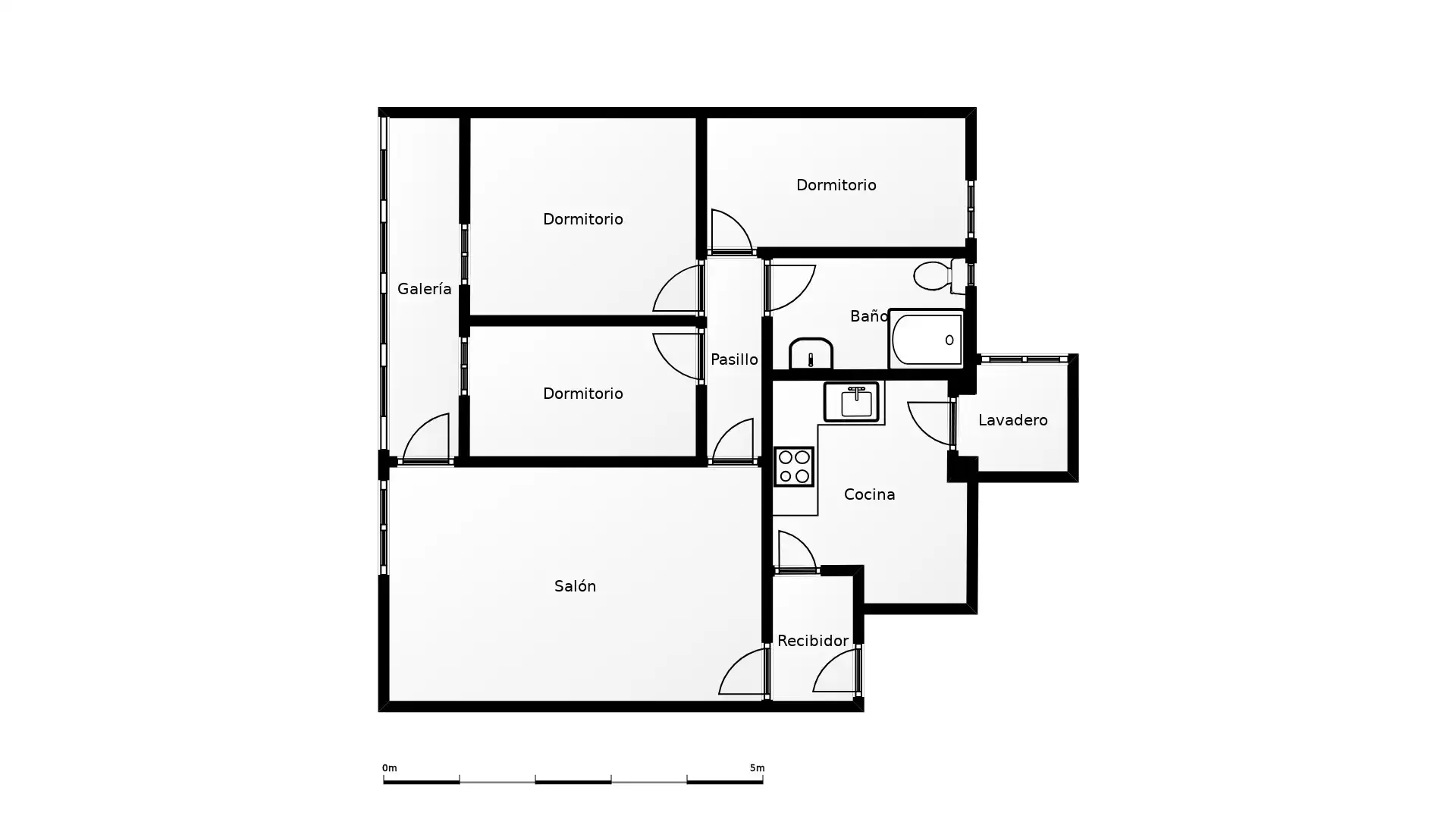 Piso en venta en Parla con Terraza