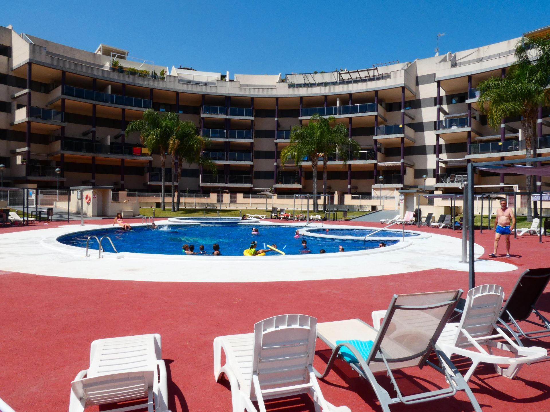Schwimmbecken von Dachboden zum verkauf in Canet d'En Berenguer mit Klimaanlage, Heizung und Terrasse
