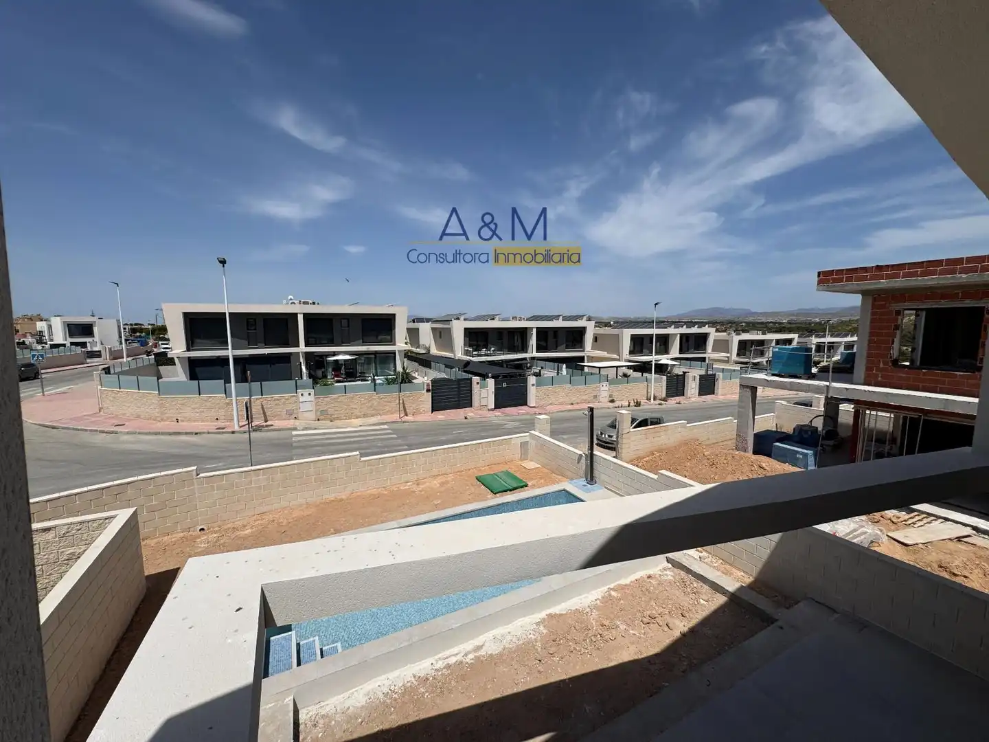 Terrassa de Casa adosada en venda en Santa Pola amb Aire condicionat, Piscina i Forn