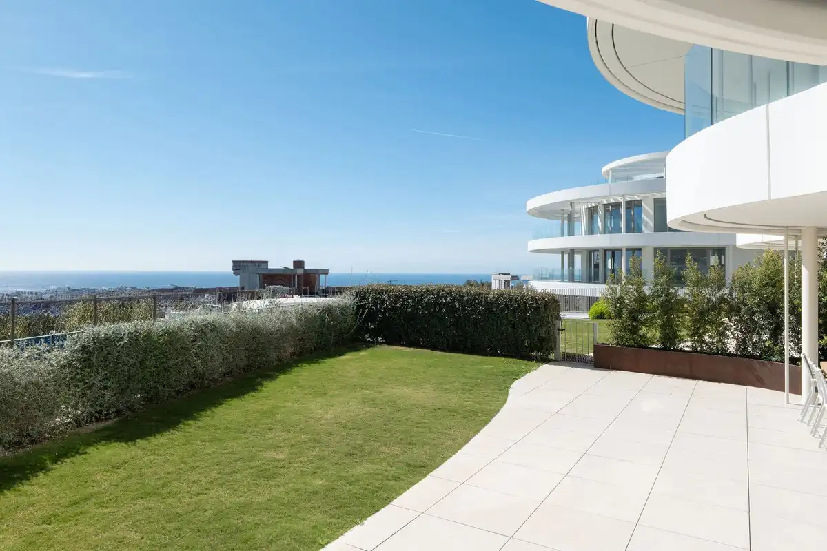 Terrasse von Wohnung zur Miete in Benahavís mit Abstellraum