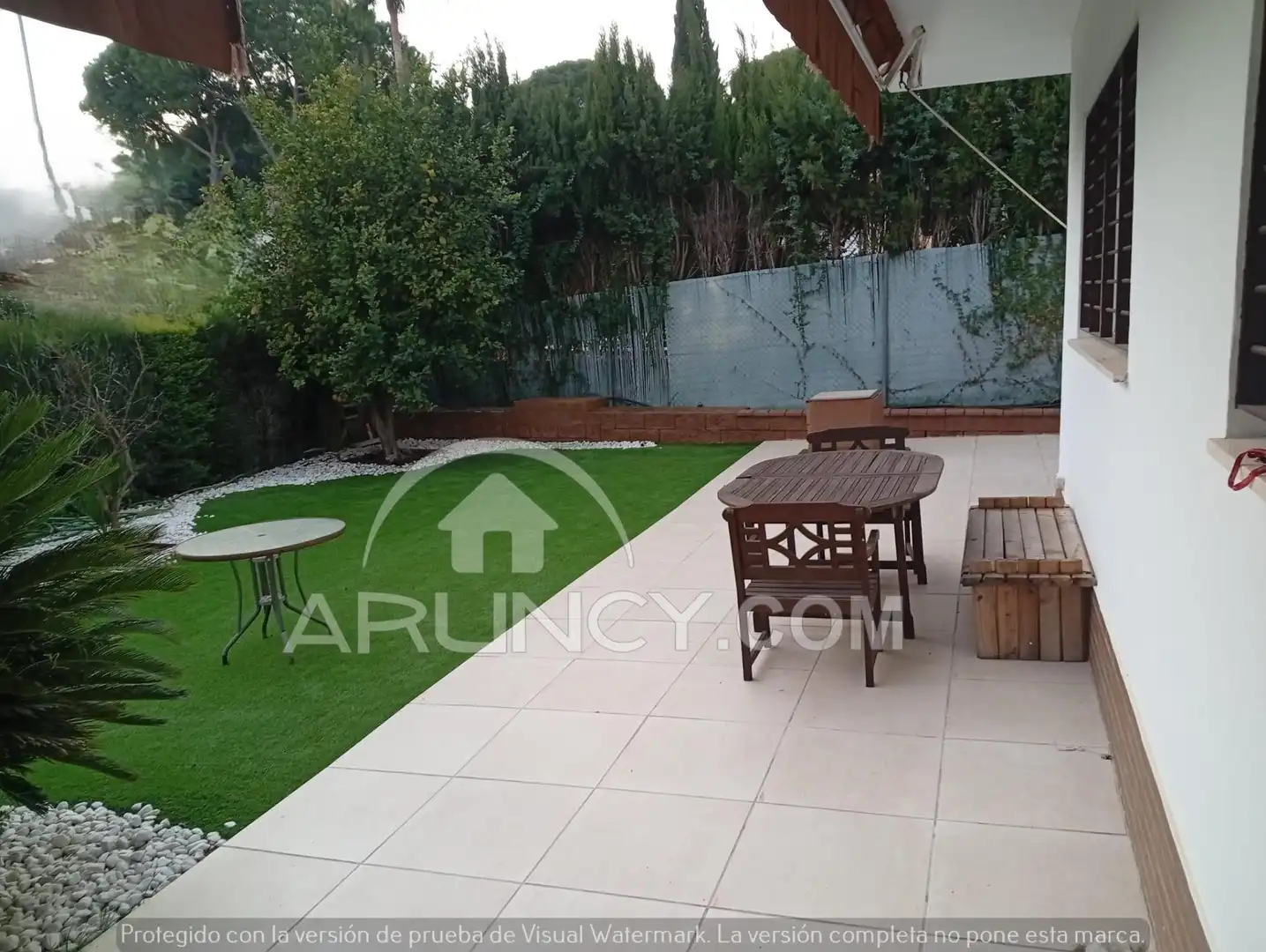 Terrassa de Casa o xalet en venda en Alcalá de Guadaira amb Aire condicionat, Calefacció i Jardí privat