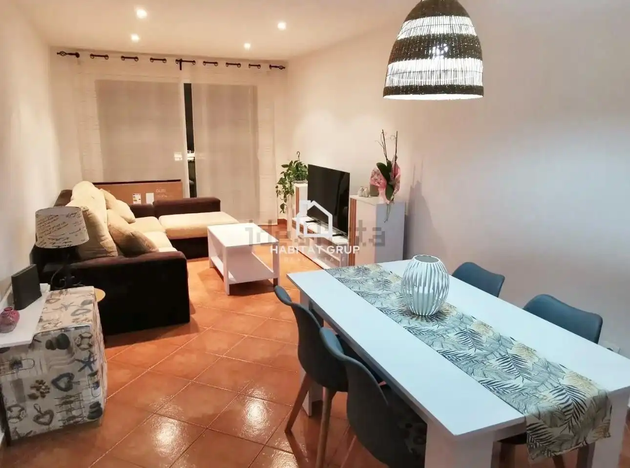 Sala de estar de Piso en venta en Sant Lluís con Aire acondicionado, Calefacción y Terraza
