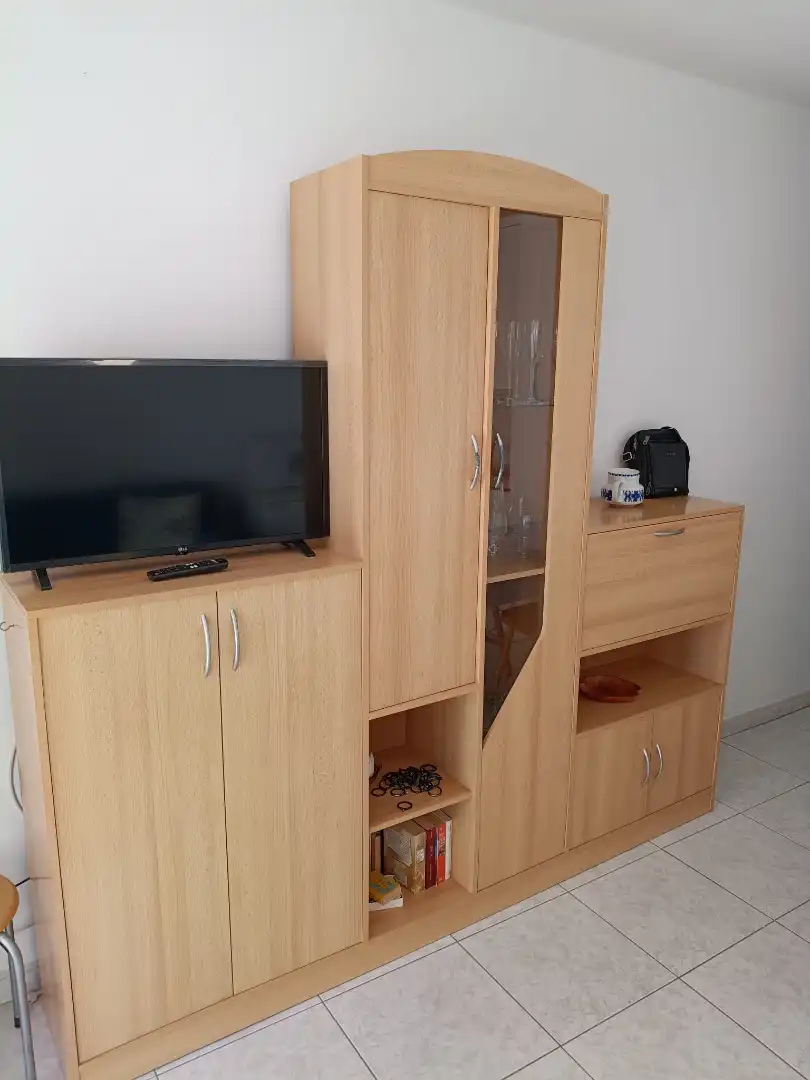 Sala de estar de Estudio de alquiler en Arona con Terraza, Amueblado y Lavadora