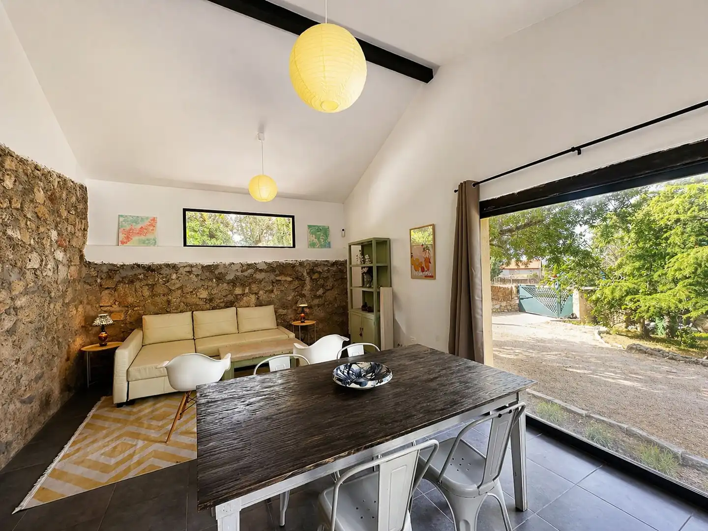 Sala d'estar de Casa o xalet de lloguer en Torrelodones amb Moblat