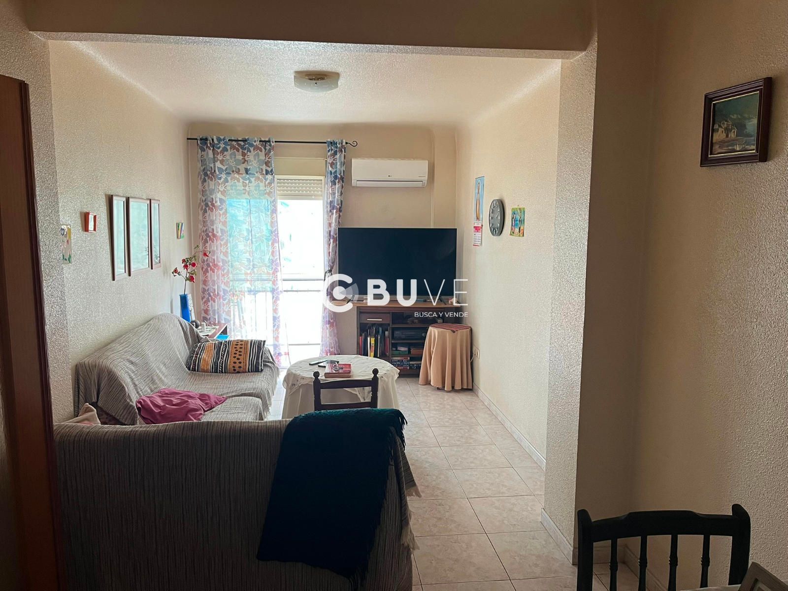 Living room of Flat for sale in Elche / Elx  with Air Conditioner, Heating and Terrace