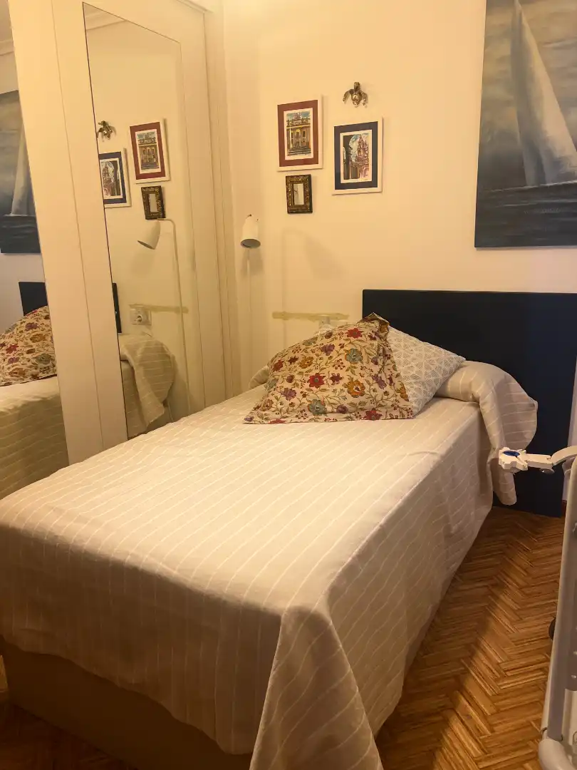 Bedroom of Apartments for sale in Baiona  with Heating, Furnished and Washing machine
