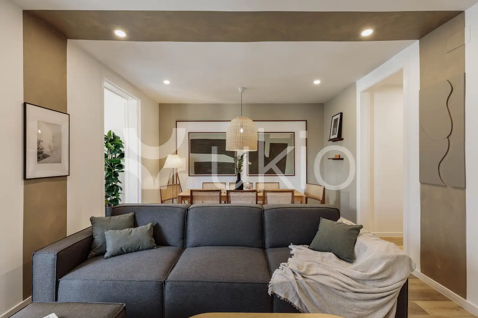 Appartement compact avec terrasse à louer à Gran Via de les Corts Catalanes, imagen 7
