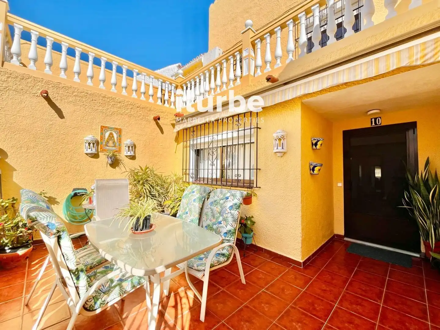 Terrassa de Casa adosada en venda en Marbella amb Aire condicionat, Terrassa i Forn