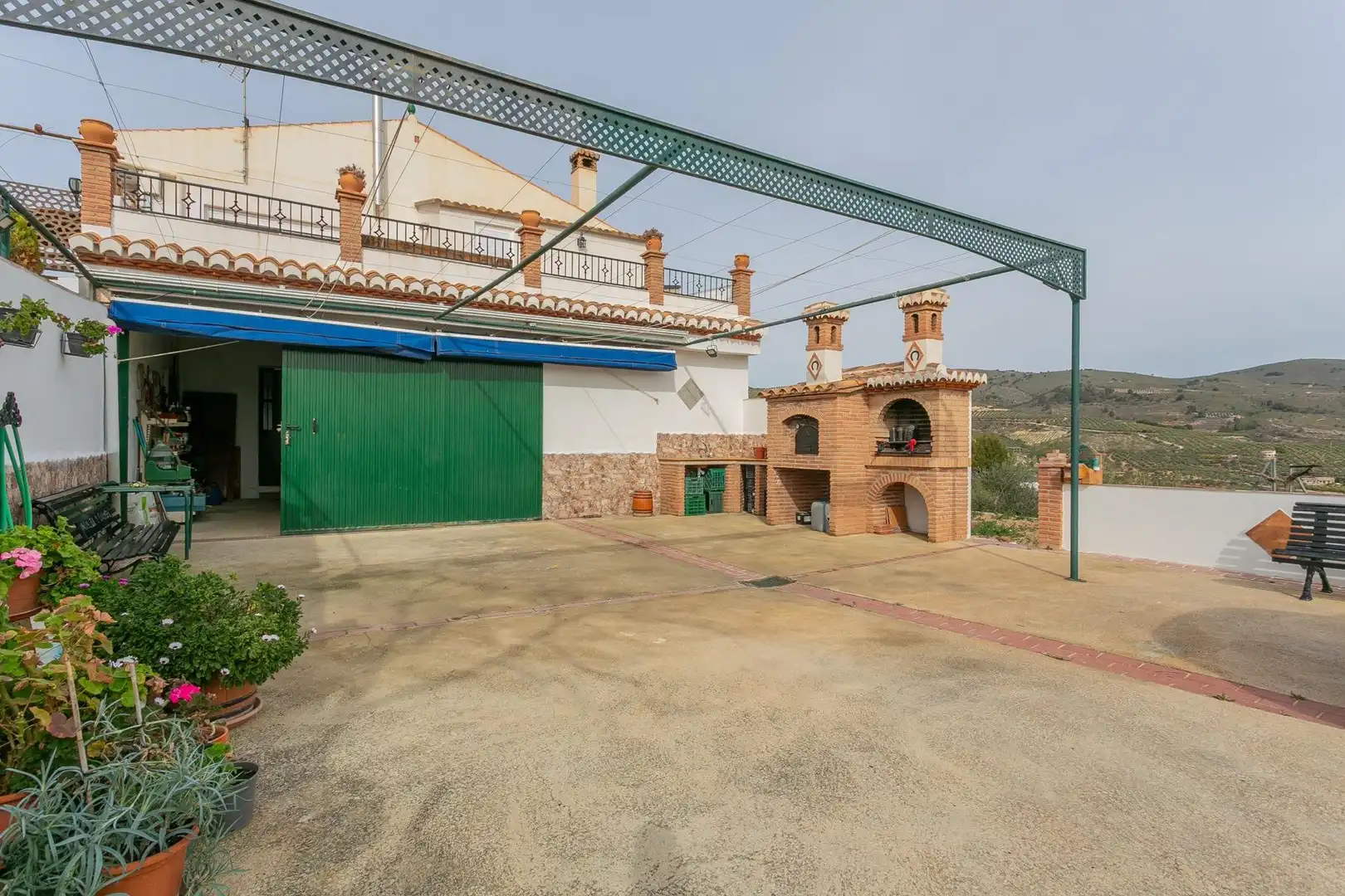 Vista exterior de Casa o chalet en venta en Albuñuelas con Aire acondicionado, Jardín privado y Terraza