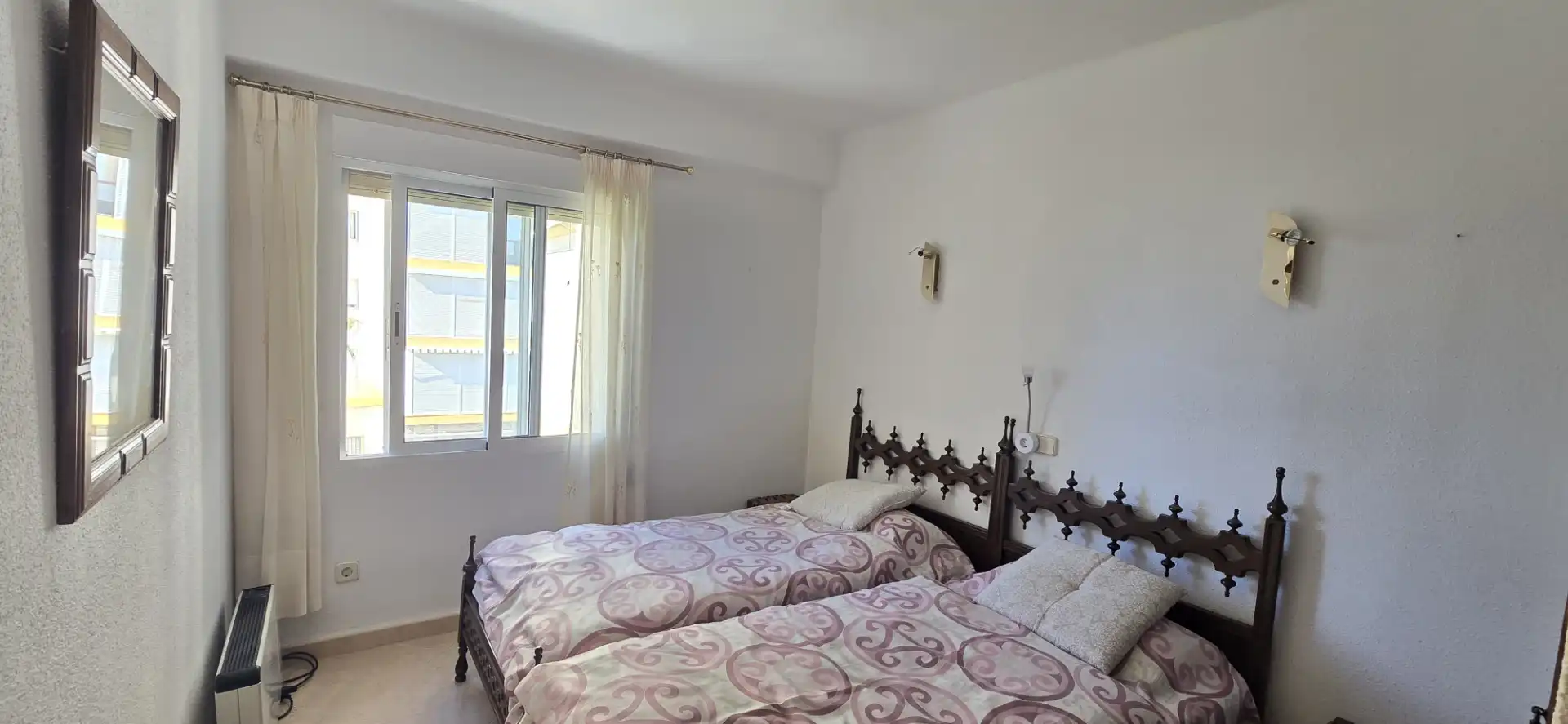 Schlafzimmer von Wohnung zur Miete in Algarrobo mit Klimaanlage, Heizung und Terrasse