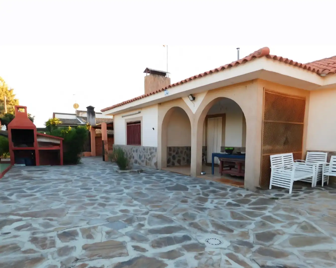 Vista exterior de Casa o chalet en venta en Palomeque con Aire acondicionado, Calefacción y Jardín privado