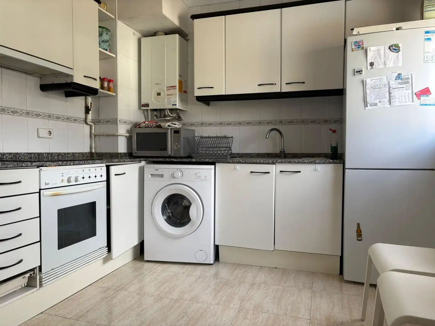 Küche von Wohnung zum Verkauf in Granollers mit Klimaanlage, Heizung und Möbliert