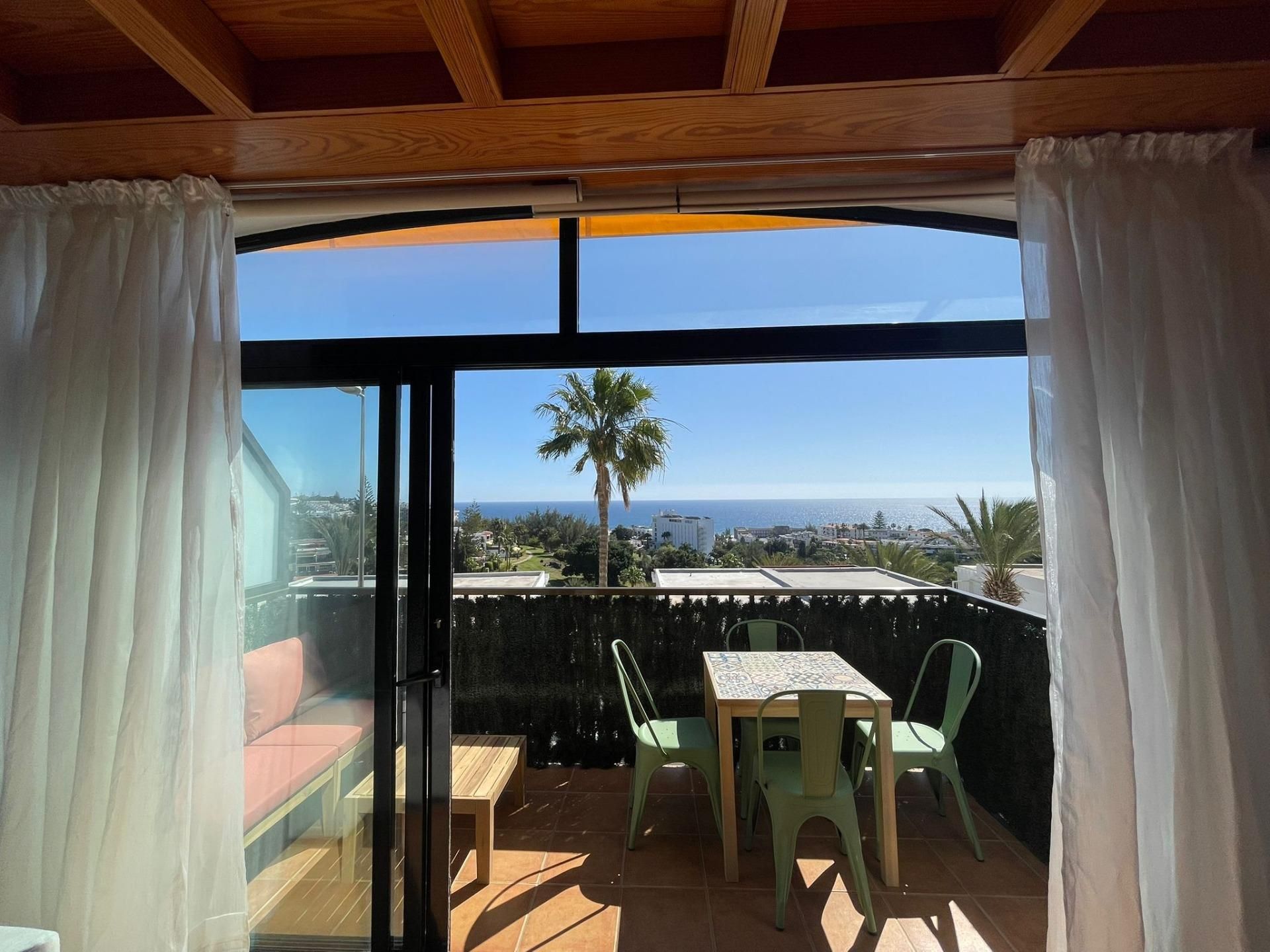 Terrace of House or chalet to rent in San Bartolomé de Tirajana  with Air Conditioner, Terrace and Storage room