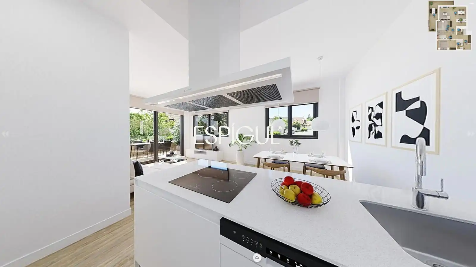 Cocina de Piso en venta en Sarrià de Ter con Calefacción, Terraza y Trastero
