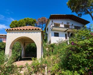 Exterior view of House or chalet for sale in Castelldefels  with Private garden, Terrace and Storage room