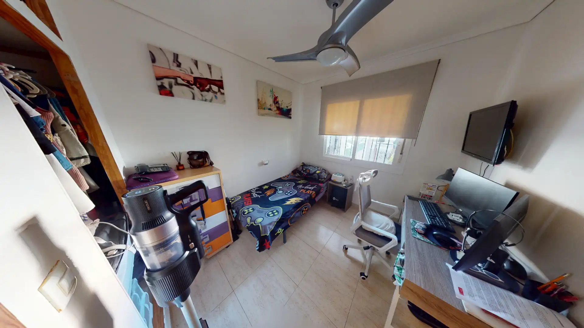 Habitación de Casa adosada en venta en Santa Pola con Aire acondicionado, Calefacción y Terraza