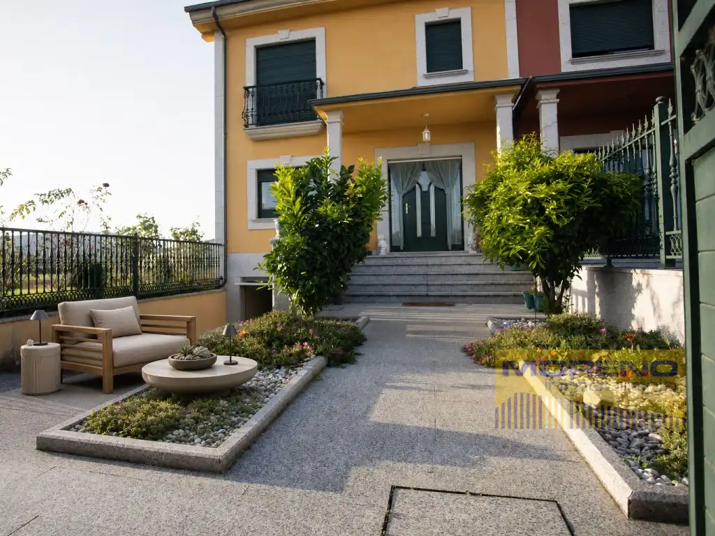 Terraza de Casa o chalet en venta en Sarria