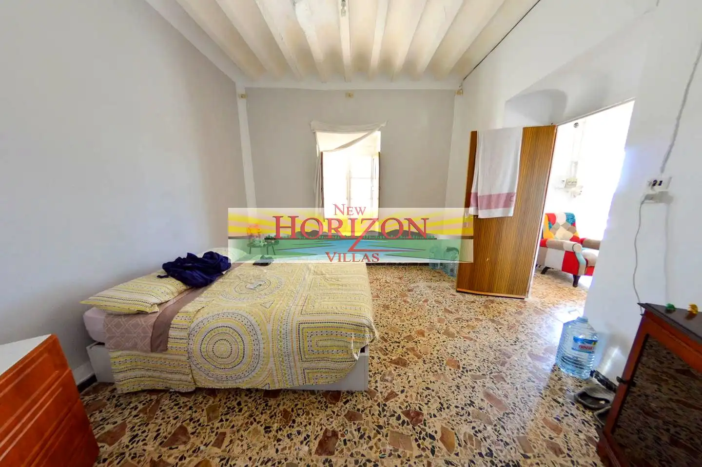 Habitación de Casa adosada en venta en Arboleas con Jardín privado, Amueblado y Internet