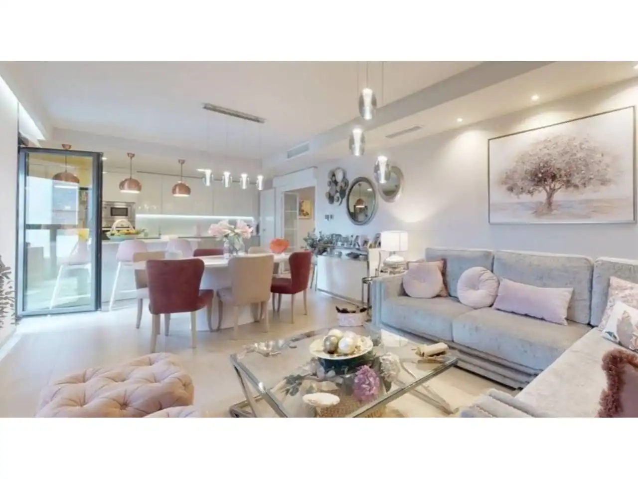Wohnzimmer von Wohnung zum Verkauf in Boadilla del Monte mit Heizung, Terrasse und Abstellraum