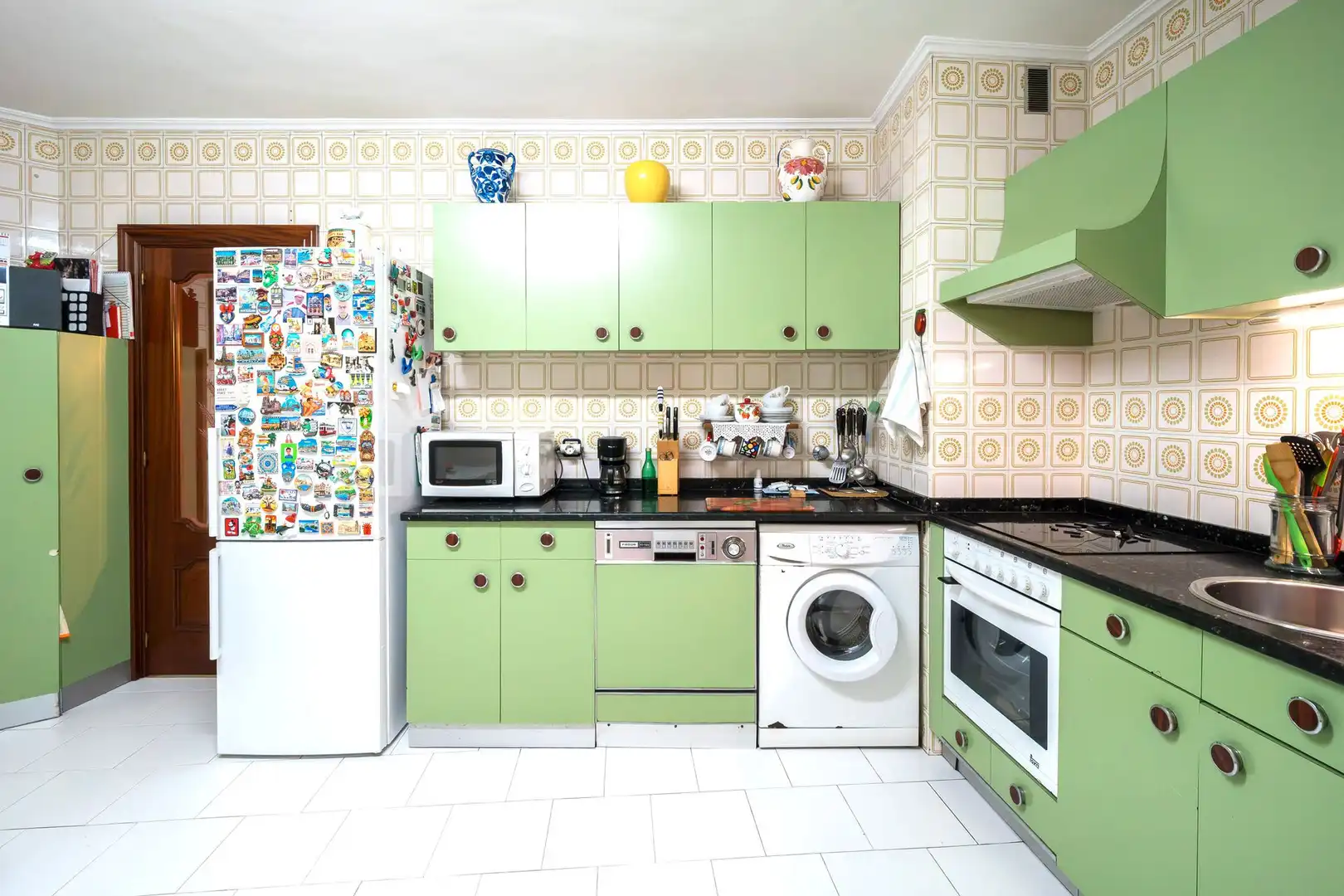 Kitchen of Flat for sale in Bilbao   with Heating and Balcony