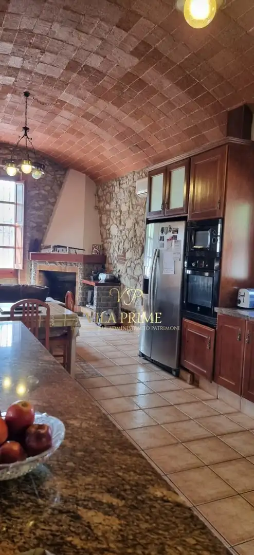 Küche von Country house zum Verkauf in Mataró mit Klimaanlage, Heizung und Privatgarten