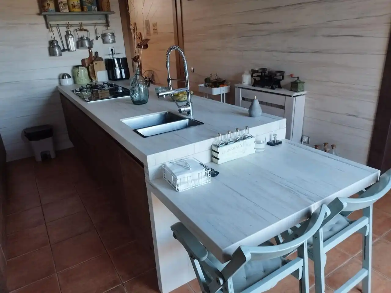 Cuina de Casa o xalet en venda en El Catllar  amb Aire condicionat, Calefacció i Jardí privat