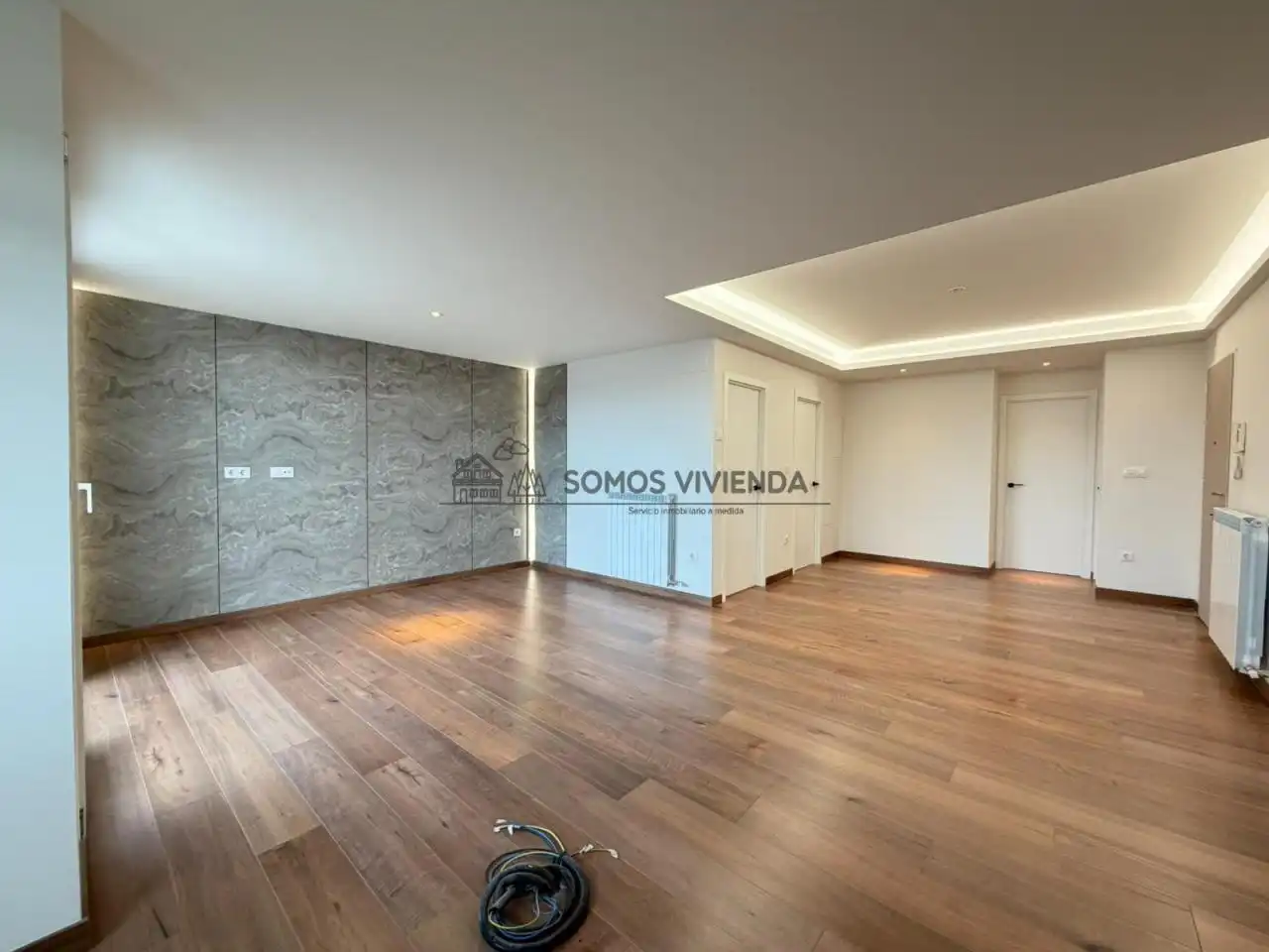 Living room of Flat for sale in Ourense Capital   with Heating, Storage room and Balcony