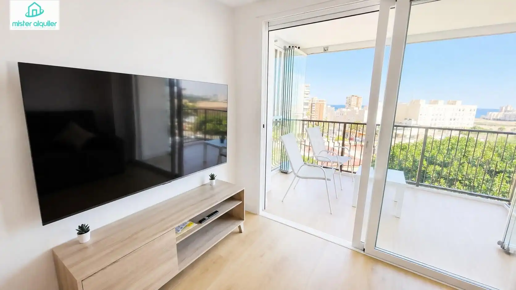 Balcony of Apartments for rent in El Campello  with Air Conditioner, Heating and Terrace