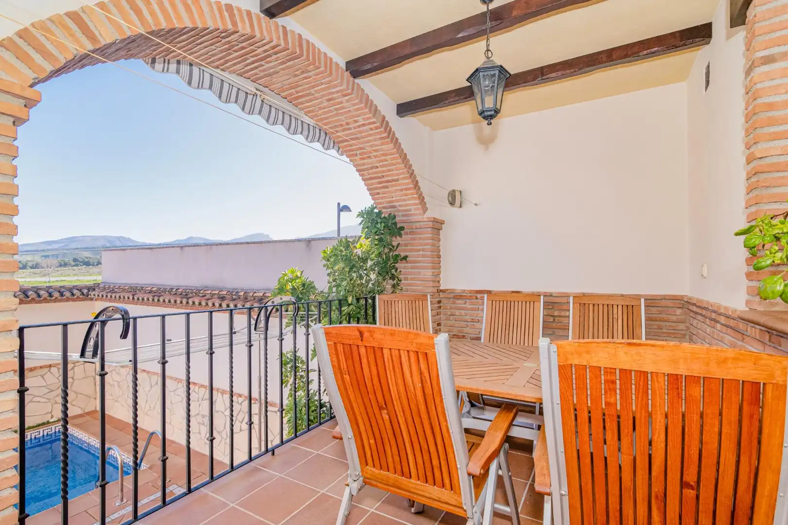 Terrassa de Casa adosada en venda en La Zubia amb Aire condicionat, Calefacció i Terrassa