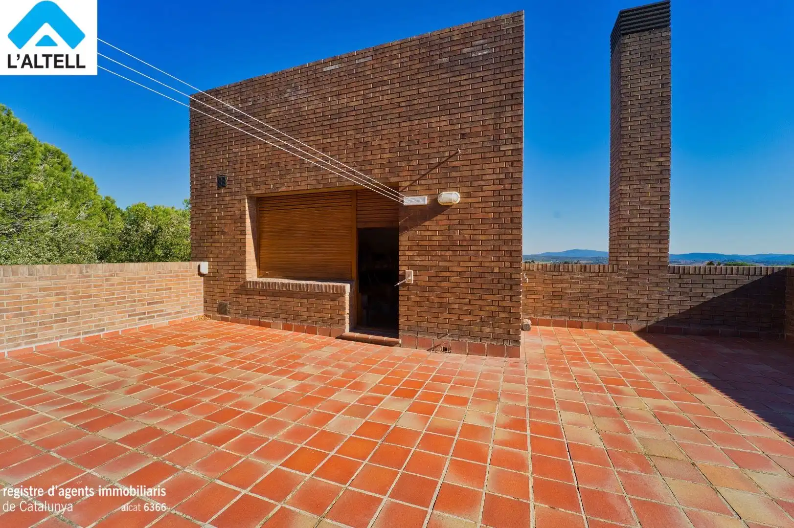 Terrassa de Casa o xalet en venda en L'Ametlla del Vallès amb Aire condicionat, Calefacció i Jardí privat