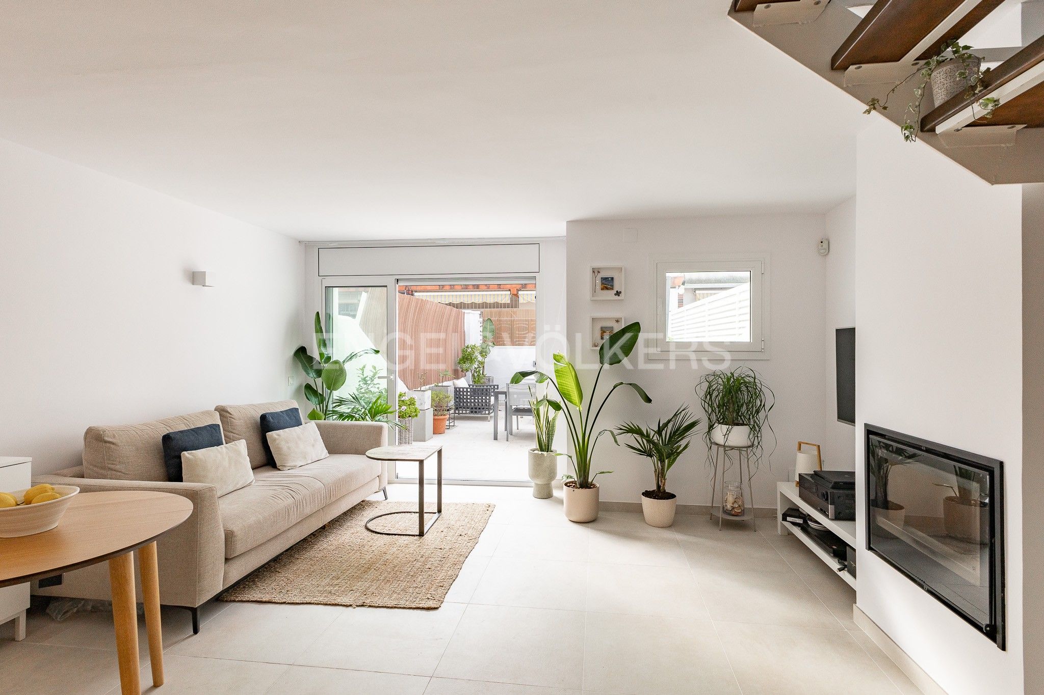 Sala d'estar de Casa o xalet en venda en Altafulla amb Aire condicionat, Calefacció i Jardí privat