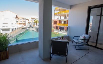 Terrassa de Apartament en venda en San Pedro del Pinatar amb Aire condicionat i Piscina