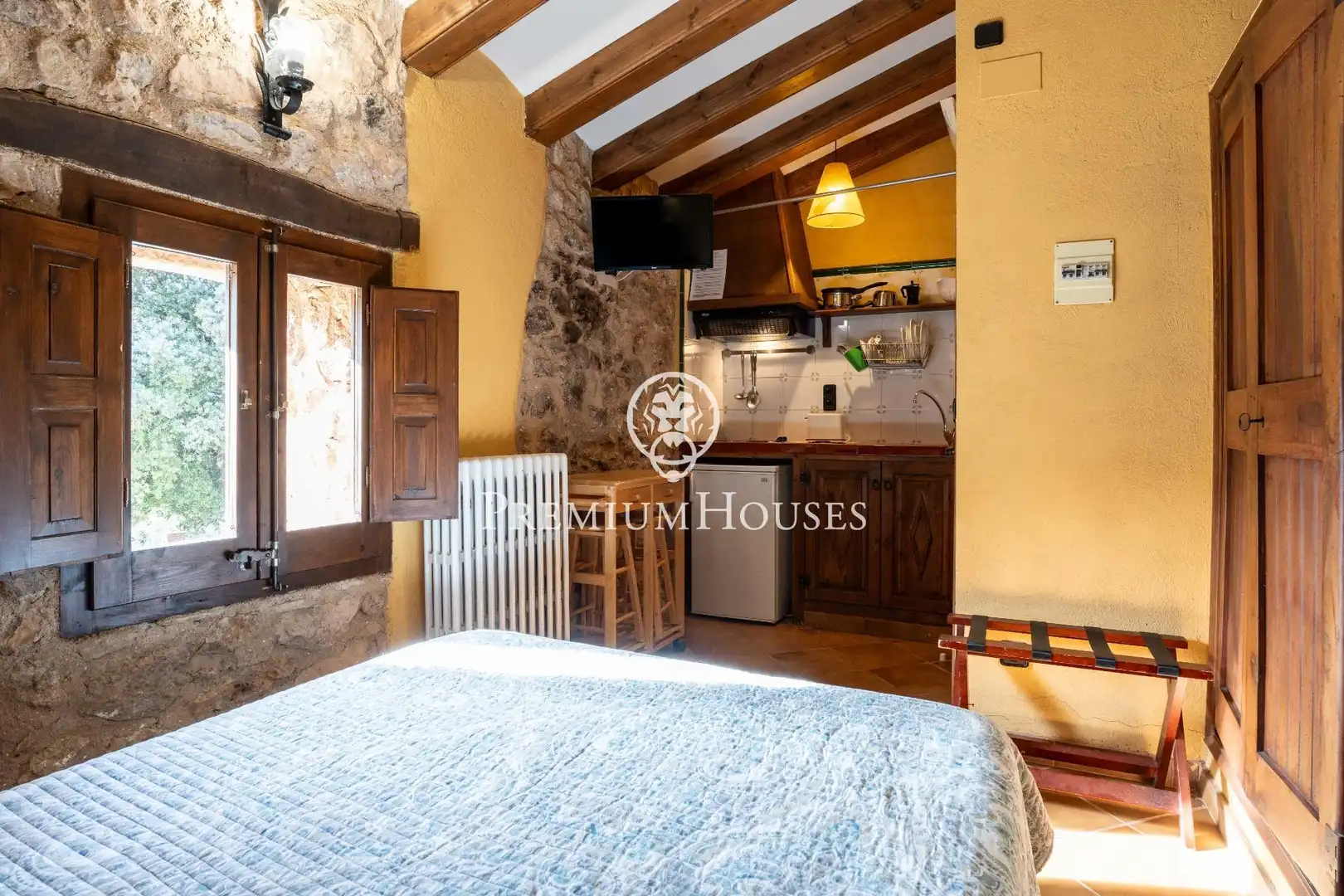 Cocina de Finca rústica en venta en Montblanc con Calefacción, Jardín privado y Terraza