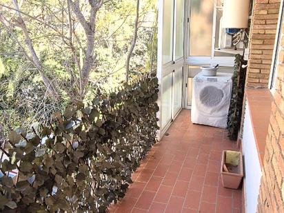 Balcony of Flat for sale in  Barcelona Capital  with Air Conditioner, Heating and Parquet flooring