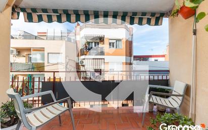 Terrace of Flat for sale in Santa Coloma de Gramenet  with Furnished, Oven and Washing machine