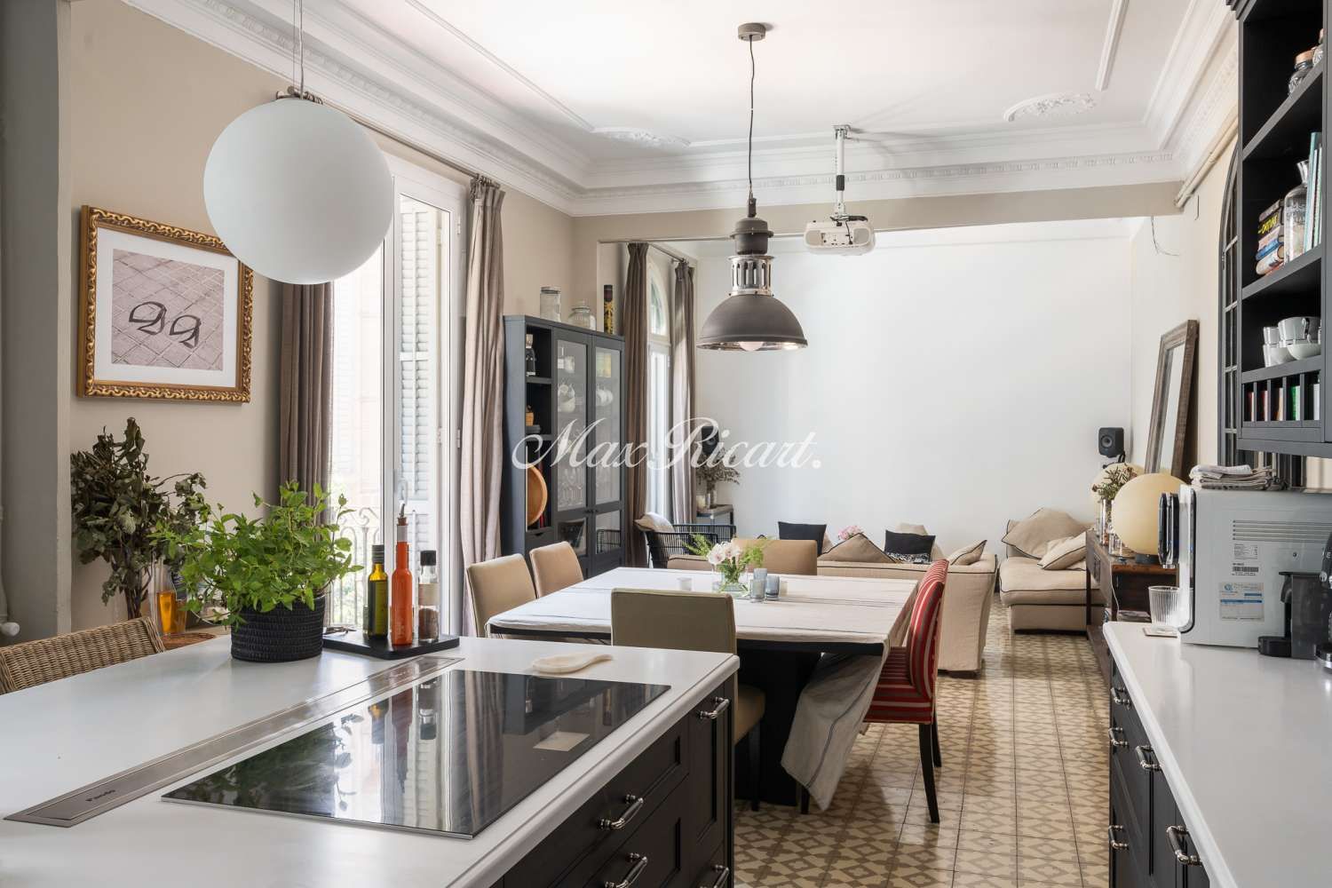 Cuina de Pis en venda en  Barcelona Capital amb Aire condicionat, Calefacció i Terrassa