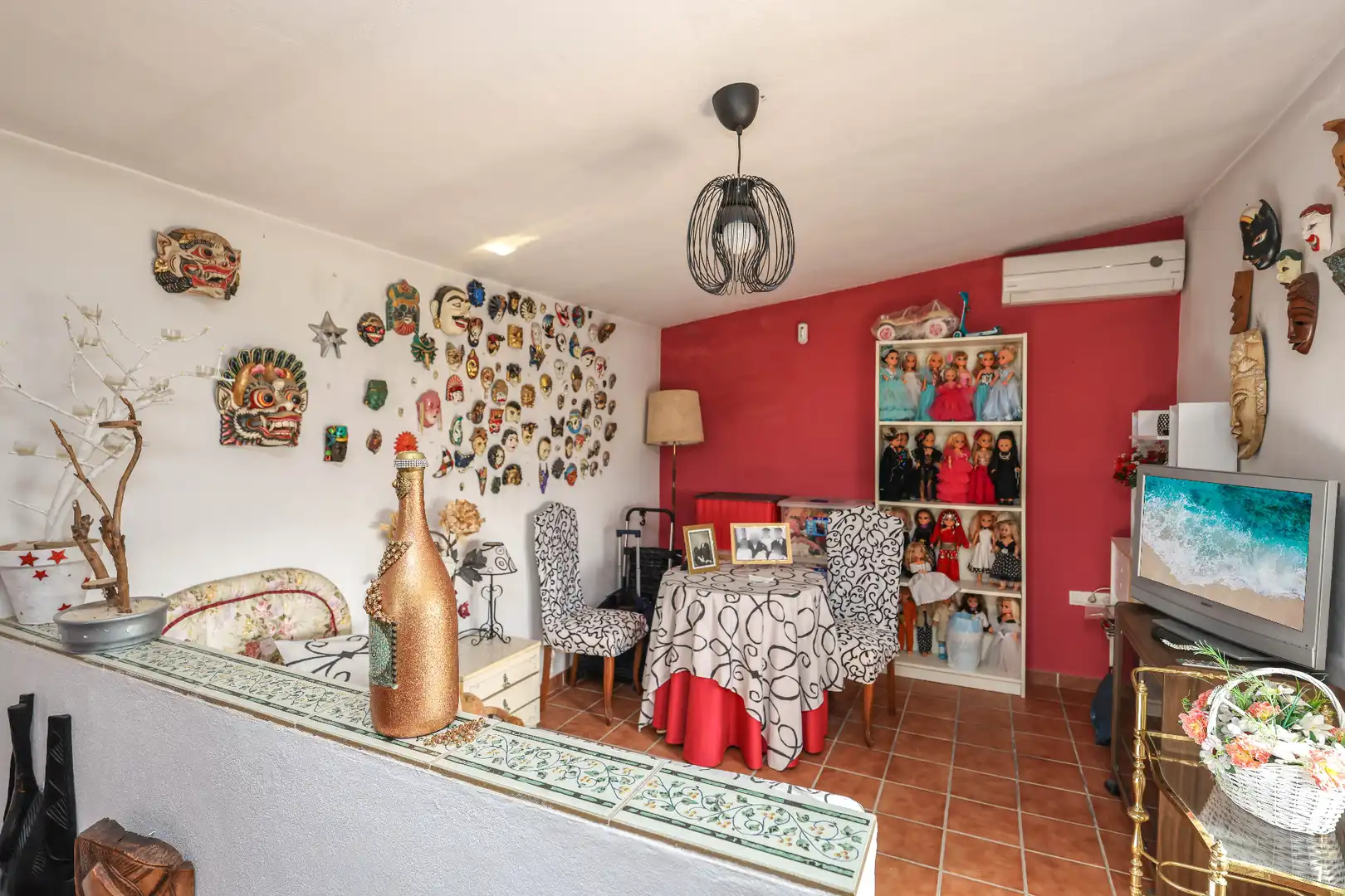 Menjador de Casa o xalet en venda en Cártama amb Aire condicionat i Jardí privat