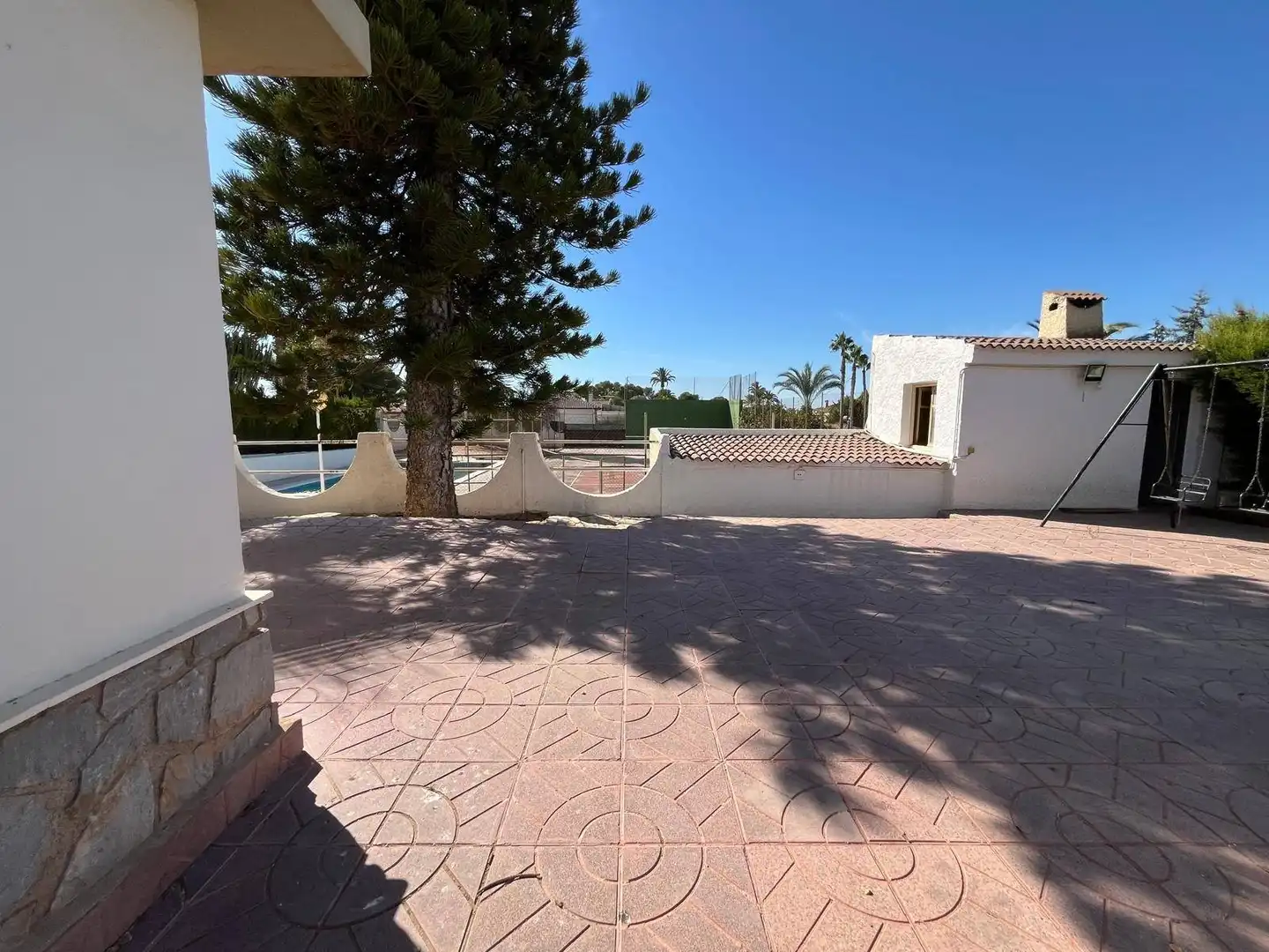 Terraza de Casa o chalet en venta en Elche / Elx con Aire acondicionado, Jardín privado y Trastero