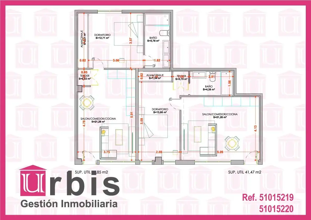 Apartament en venda en Rollo - Puente Ladrillo