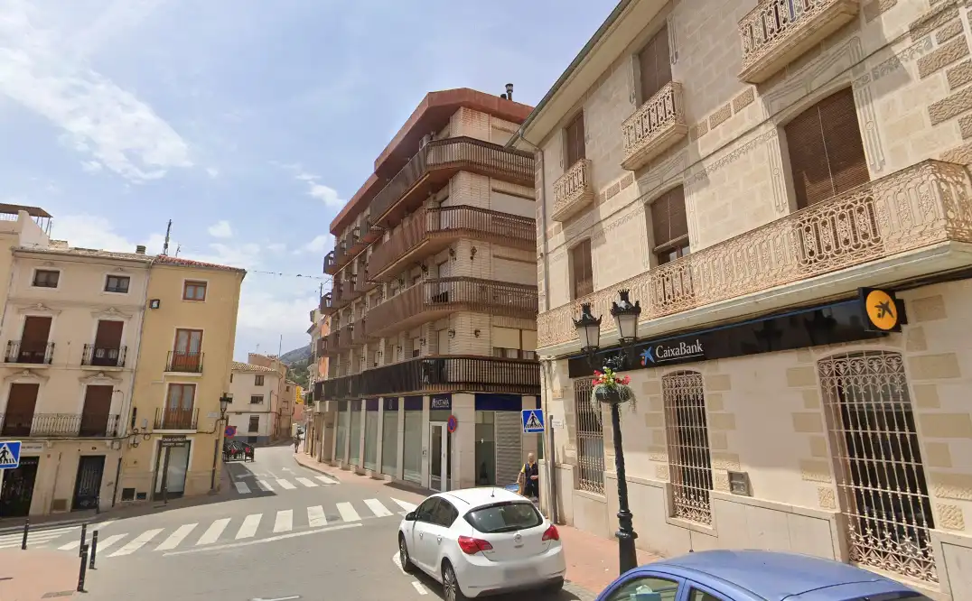 Vista exterior de Casa o chalet en venta en Onil con Amueblado
