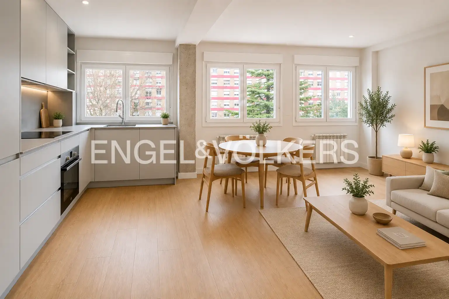 Dining room of Flat for sale in Madrid  with Air Conditioner and Heating