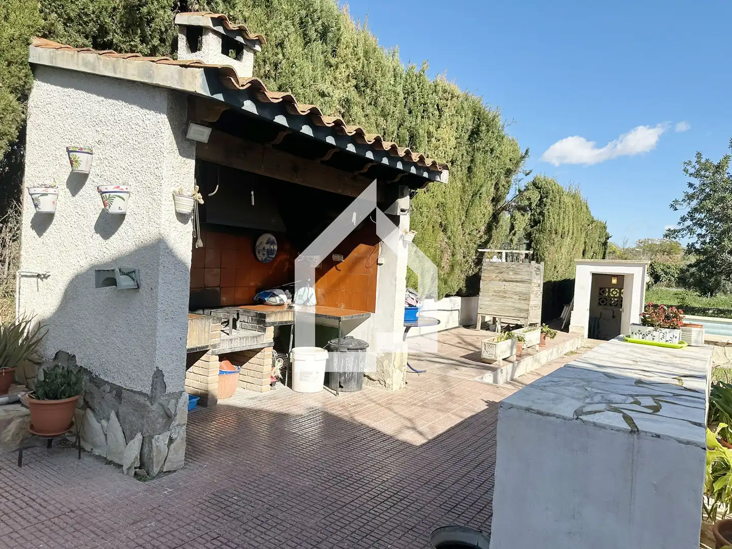 Terrassa de Casa o xalet en venda en San Vicente del Raspeig / Sant Vicent del Raspeig amb Jardí privat, Terrassa i Piscina