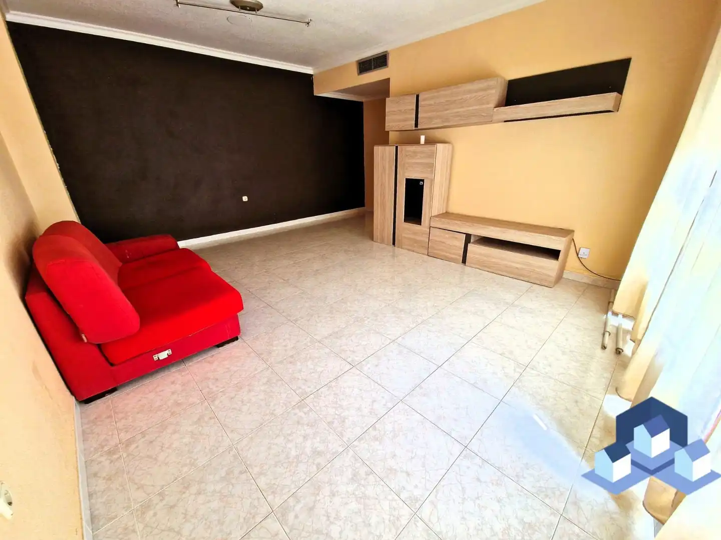 Sala de estar de Piso en venta en Lorca con Amueblado y Balcón