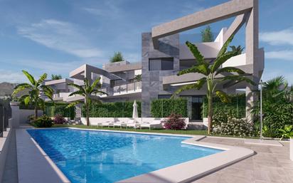 Vista exterior de Apartament en venda en Mazarrón amb Calefacció, Jardí privat i Terrassa