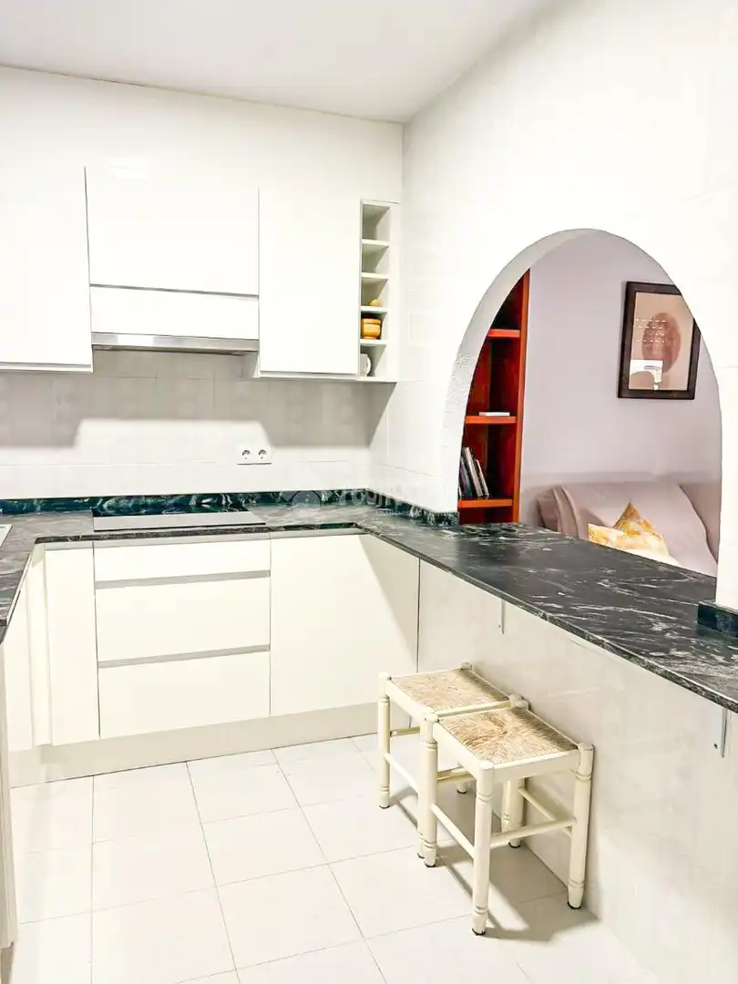 Kitchen of Flat for sale in Garrucha  with Air Conditioner