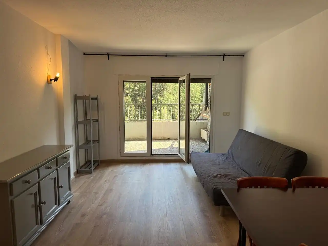 Sala de estar de Estudio de alquiler en Canillo con Calefacción, Terraza y Amueblado